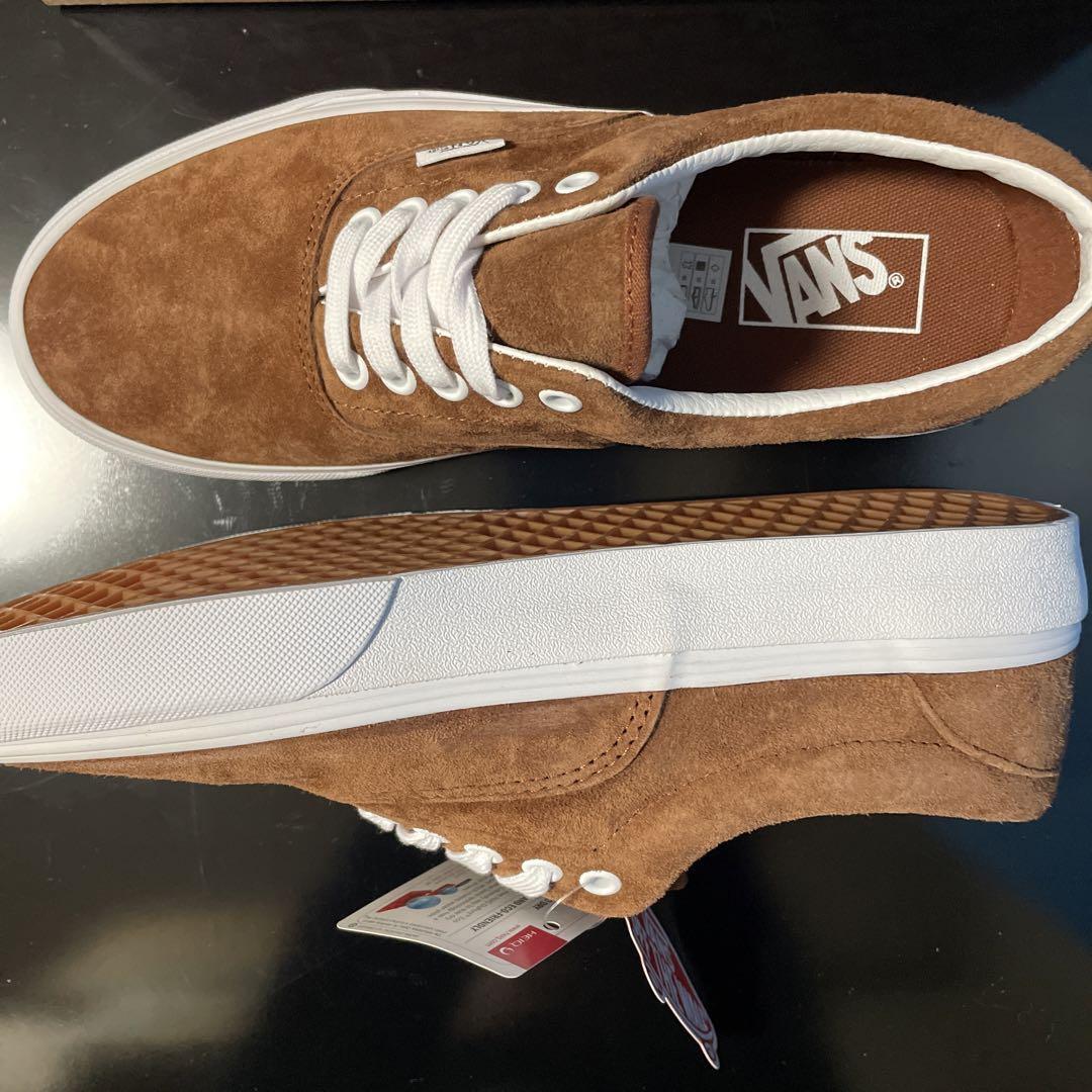 23.5cm ★ 新品 VANS USA企画 撥水 エラ ピッグ スエード スウェード スニーカー バンズ ヴァンズ ERA PIG SUEDE レザー 天然皮革_画像6