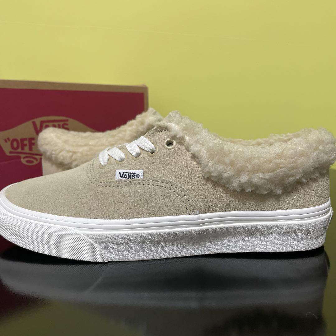 27.0cm ★新品 VANS AUTHENTIC SHERPA スウェード スニーカー バンズ ヴァンズ オーセンティック シェルパ ボア スエード 32809-0001_画像2