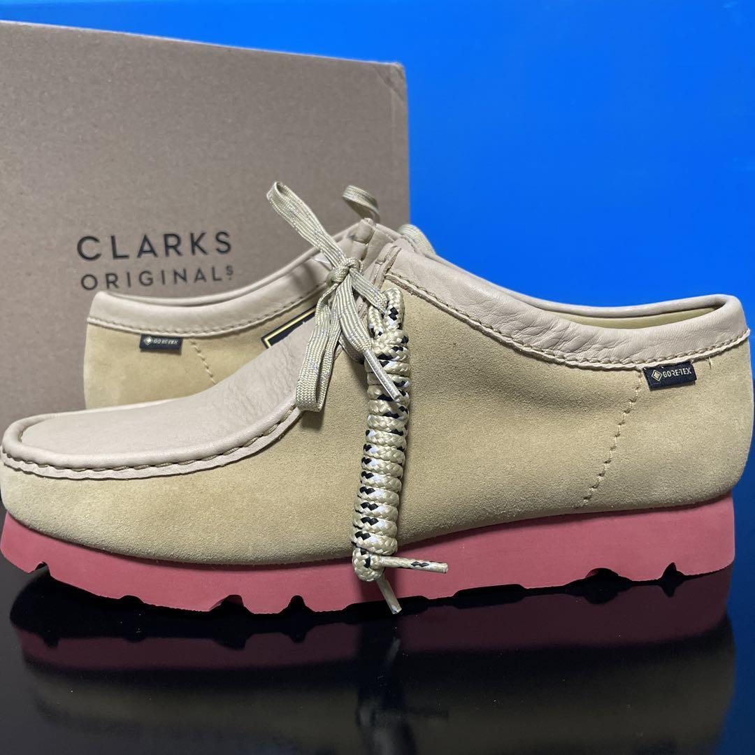 レア！ 正規品 Clarks クラークス ワラビー 26.5cm ブラック 美品