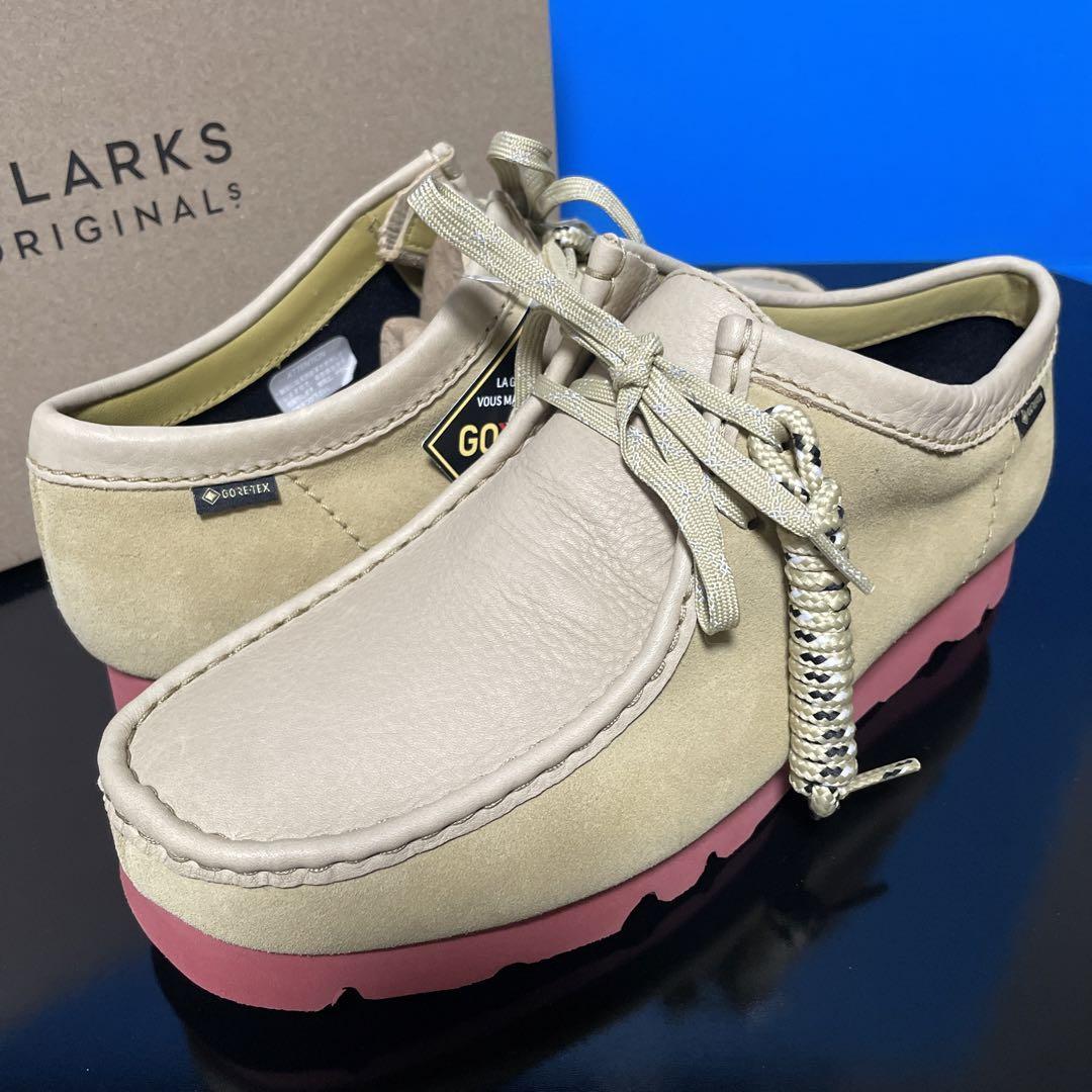 27.5cm /UK9.5 ★ Clarks originals wallabee GTX クラークス ワラビー ゴアテックス 防水 ブーツ スエード レザーシューズ 26162413 085_画像3