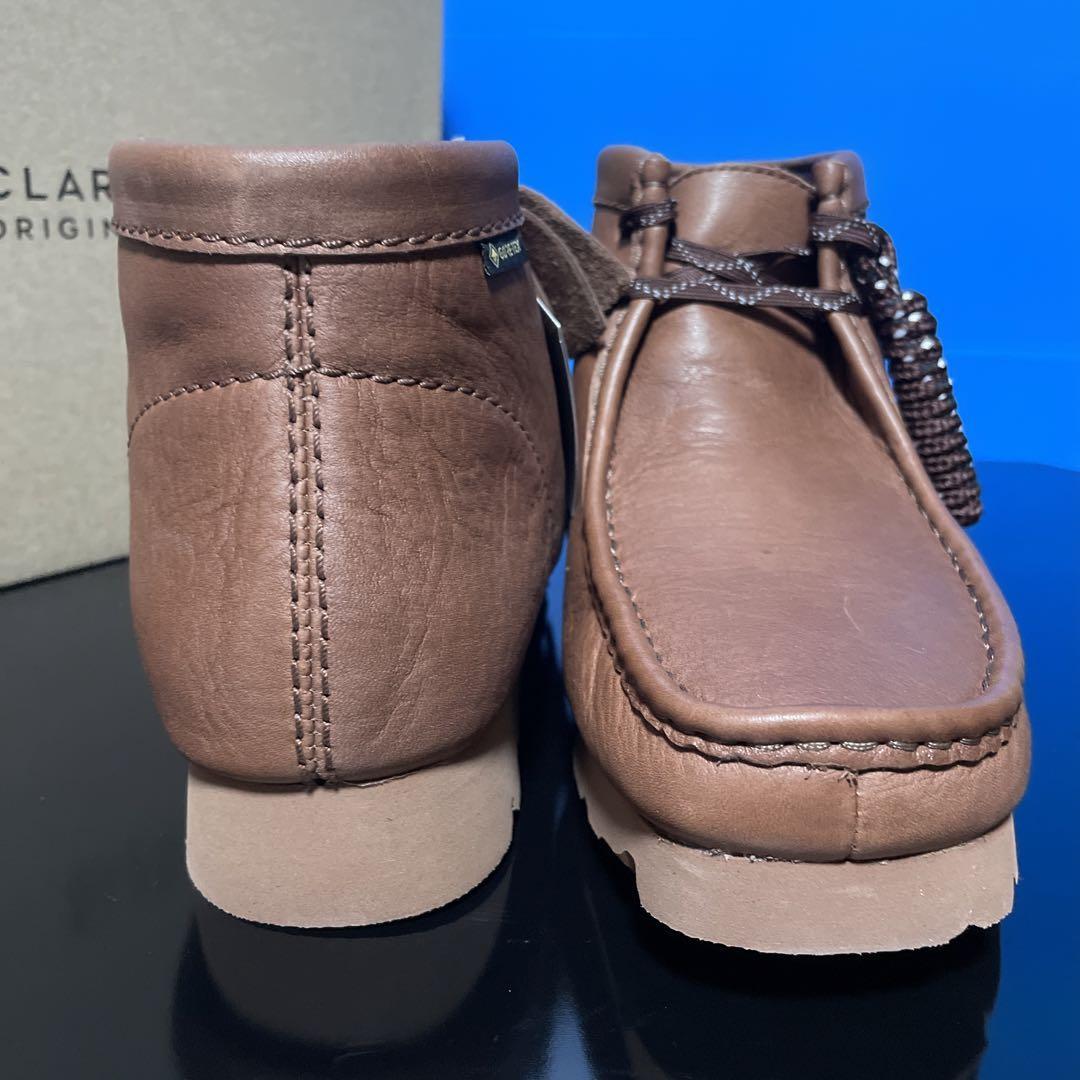 26.0cm /UK8 ★ Clarks originals WallabeeBT GTX クラークス ワラビー ブーツ ゴアテックス 防水 レザーシューズ 26162518-080_画像4