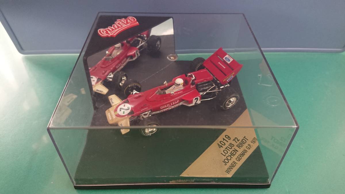 カルツォ 1/43 ロータス 72 ヨッヘン・リント WINNER GERMAN G.P.1970_画像1