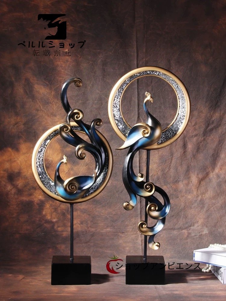 日本最大級 置物 インテリア 人気推薦☆鳳凰 飾り物 工芸品 芸術品
