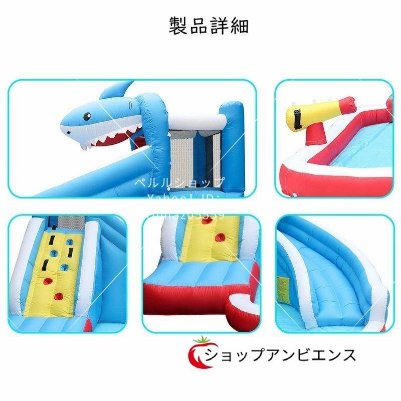  great popularity * pool home use large slide slider inflatable bouncer & sliding pool castle 