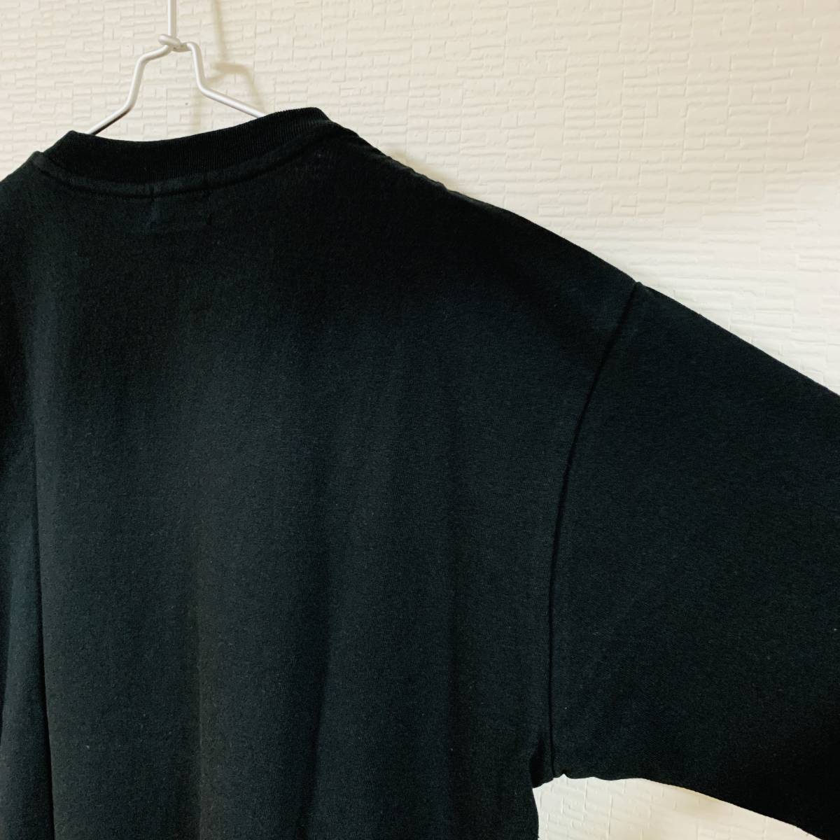 BACK NUMBER (バックナンバー) - 半袖Tシャツ LIFE x カート・コバーン ロックTシャツ Mサイズ 黒色 (タグ付き 未使用 完売品)_実際の商品です④