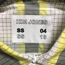 GU(ジーユー) - KIM JONES(キム ジョーンズ) サイドポケット 半袖 シャツ チェック KJ Lサイズ コラボ (タグ付き 未着用品 販売終了品)_画像6