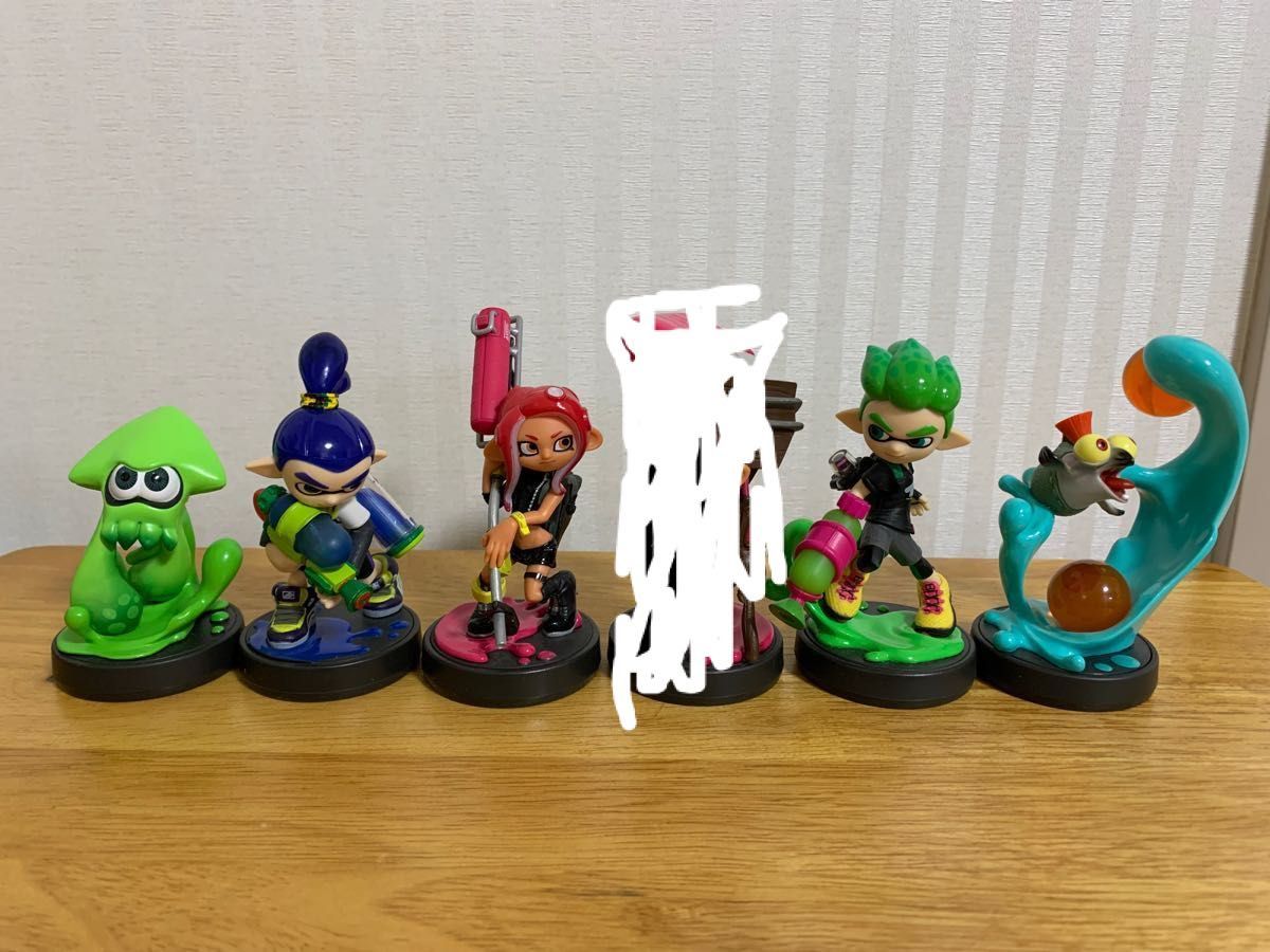 最高の amiibo スプラトゥーン 5体セット ゲームキャラクター