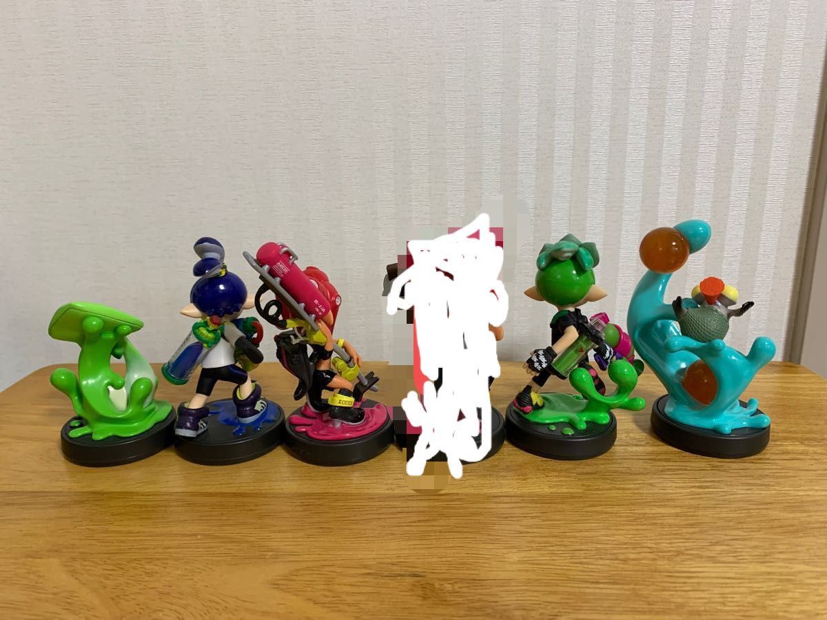 amiibo スプラトゥーン 5体セット｜PayPayフリマ