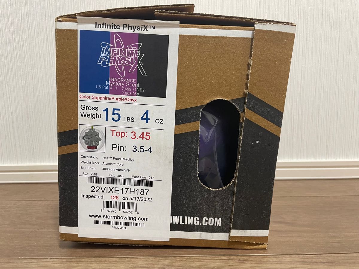 送料込み【新品】インフィニット・フィジックス ストーム 15ポンド4