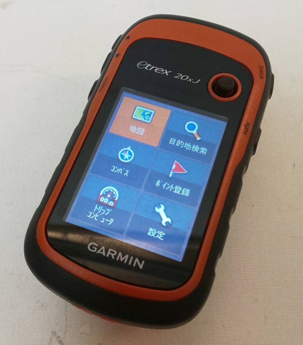 がなくなっ ヤフオク! - GARMIN eTrex 20J 日本語版 GPS きとなりま