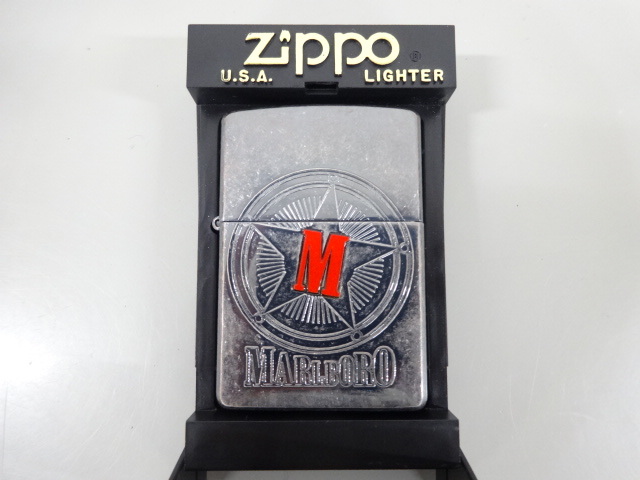 新品 未使用品 2000年製 ZIPPO Marlboro ジッポ マルボロ 赤文字 M