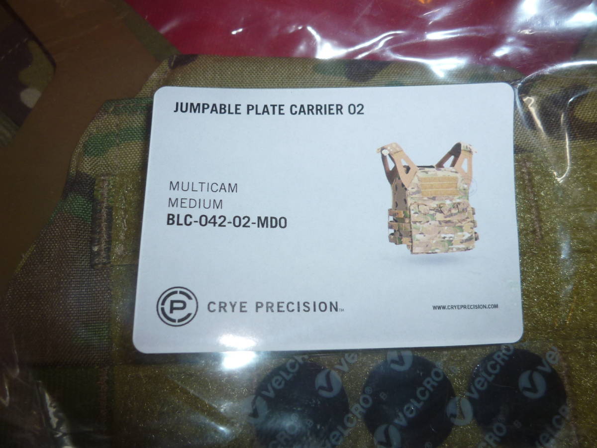 実物！【Crye Precision (Jumpable Plate Carrier) JPC (M)】マルチカム_画像2