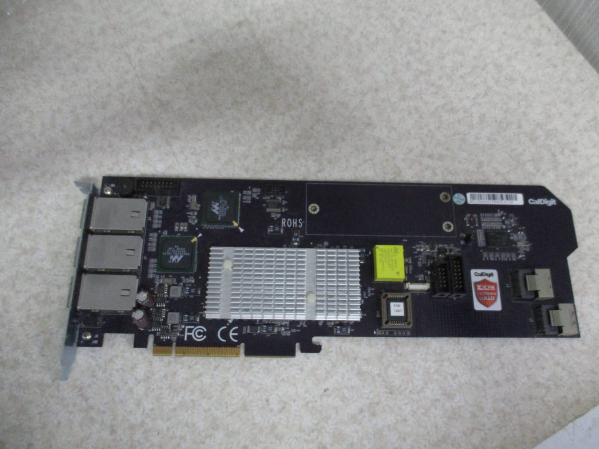 Caldigit RAID PCIE Card -8663１-v1.1 [PC & Mac Pro 5,1]★動作品★NO:384