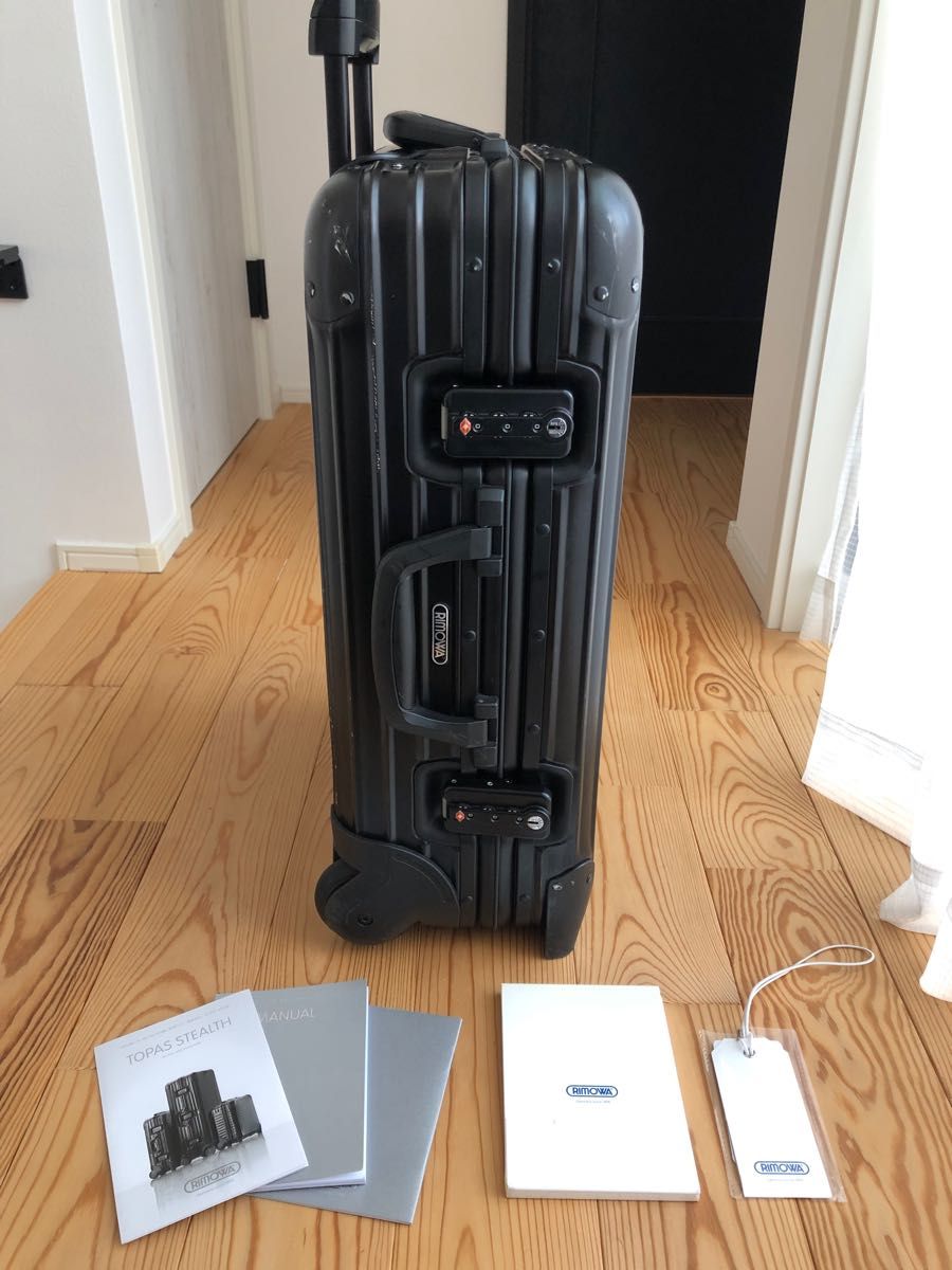 RIMOWA/リモワ トパーズ ステルス ブラック 旧ロゴ アルミニウム RIMOWA/リモワ トパーズ ステルス ブラック 旧ロゴ アルミニウム