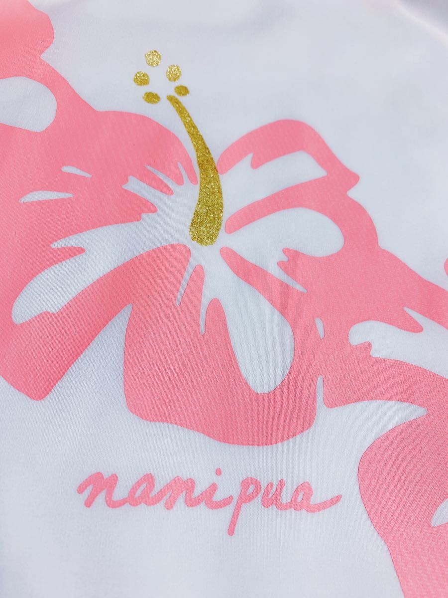  юбка пау хула nani puananipa Гаваи Hawaiian презентация исполнение . Mai шт. костюм белый белый золотой Gold ламе свадьба party 
