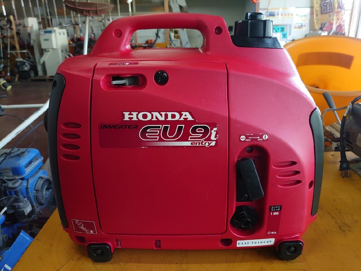 [ Tottori *] Honda inverter generator EU9i single phase 100V machine number :ETTT-3016649 Shimane Okayama pickup welcome 