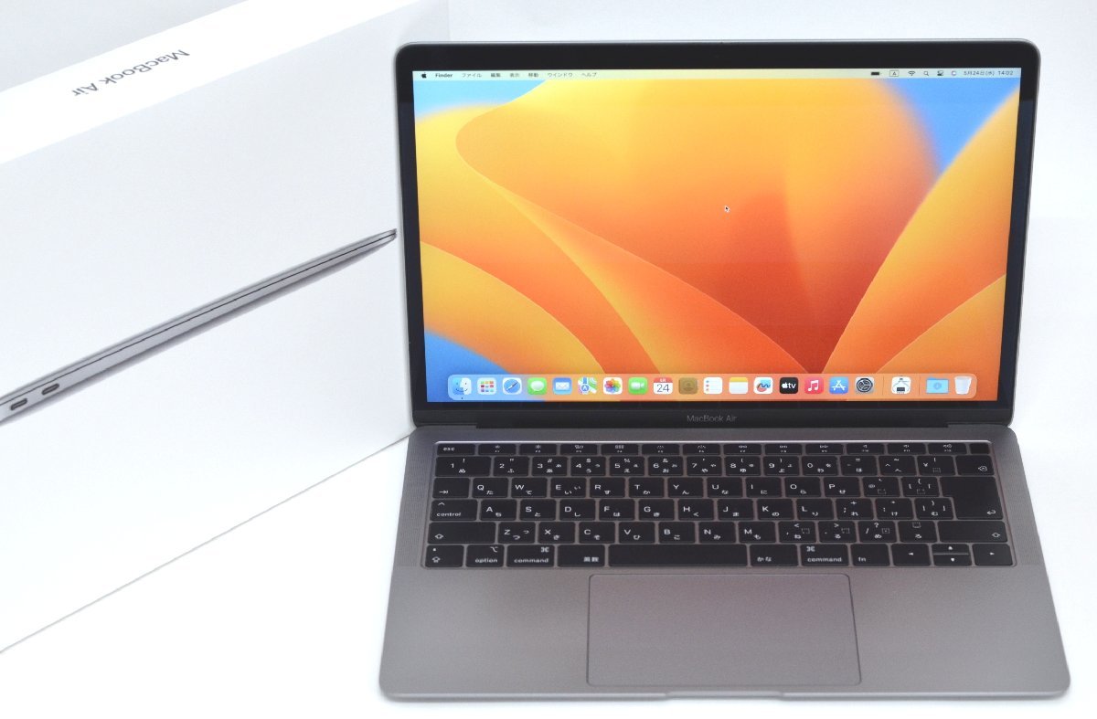 ∞ 1円～最短発送 MacBook Air (Retina, 13インチ, 2019) MVFH2J/A 1.6GHz Core i5 メモリ:8GB  SSD:128GB LH88