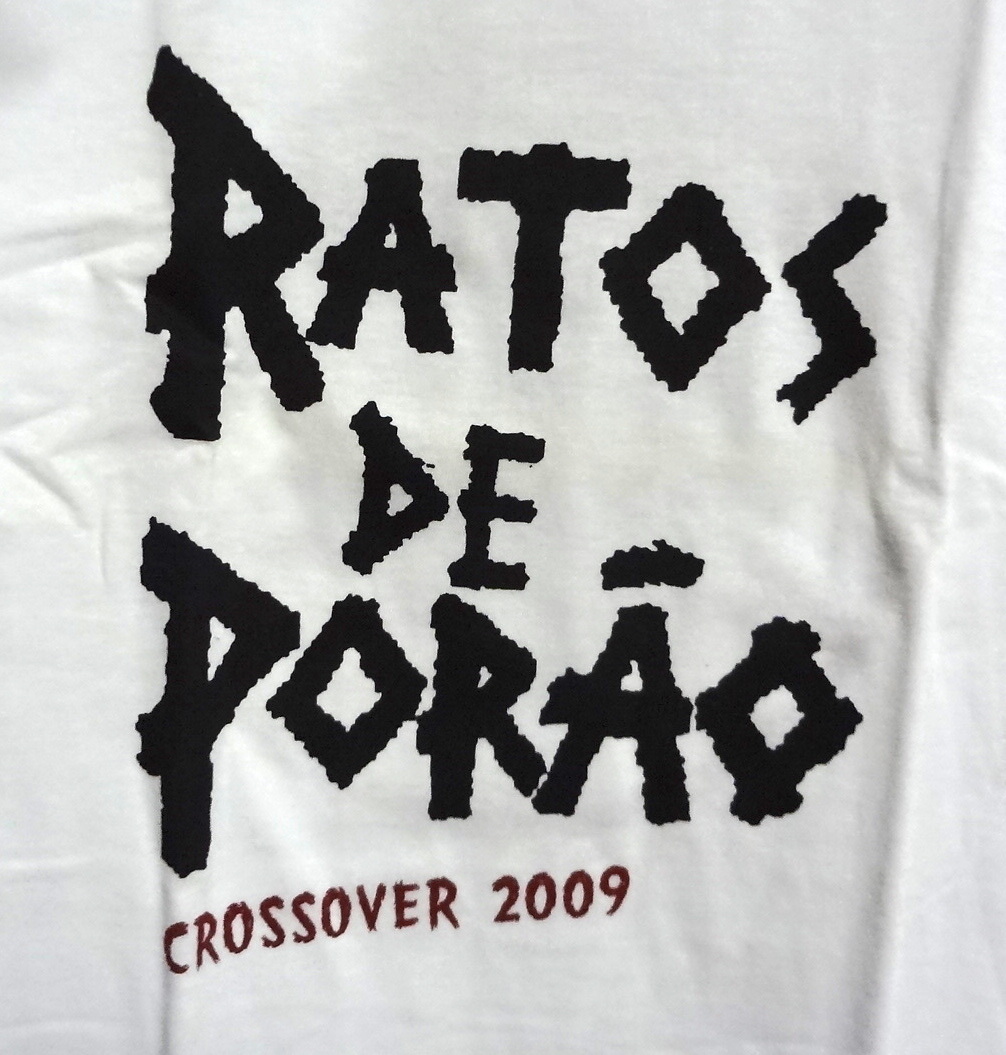 Ratos De Porao 2009 Euro Tour Tシャツ Basement Rats 80s Sao Paulo/Brazil Hard Core Punk/Colera/Los Crudos/Mob 47/Tragedy_画像2