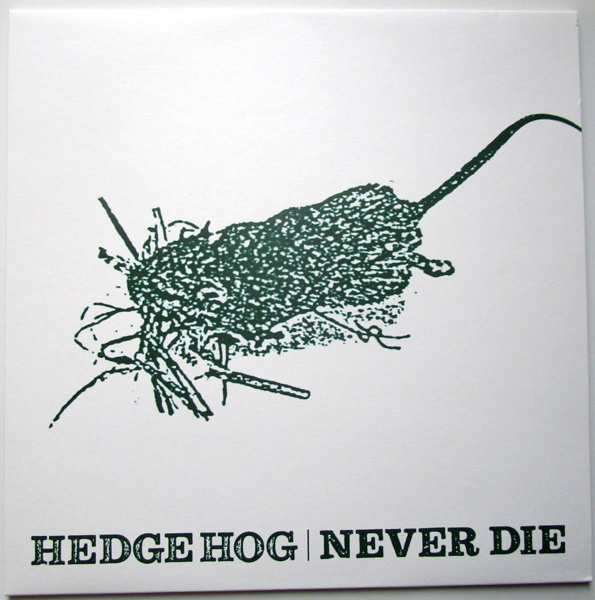 Hedge Hog Never Die LP Diehard Splatter Vinyl F.O.A.D. Records F.O.A.D. 246 Asbestos/Comes/Discharge/Gauze/Gism/S.O.B/Outo/奇形児
