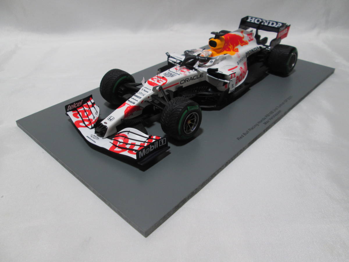 スパーク 1/18 レッドブルホンダ RB16B 2nd トルコGP 2021 マックス