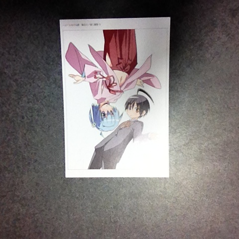 非売品　「畑健二郎」イラストカード　W100×H148_画像1