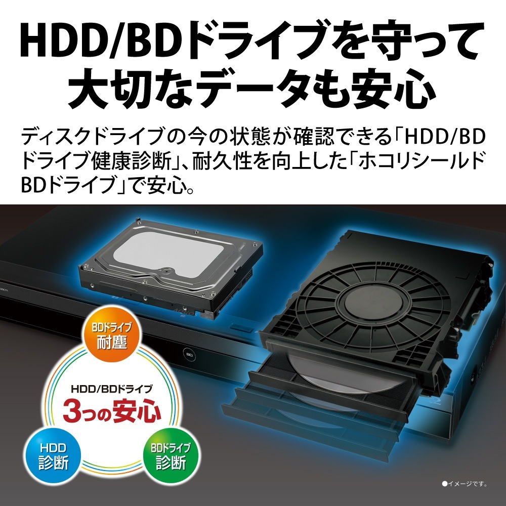 ♧SHARP♧ 3番組同時録画 ブルーレイディスクレコーダー BD-T1700 