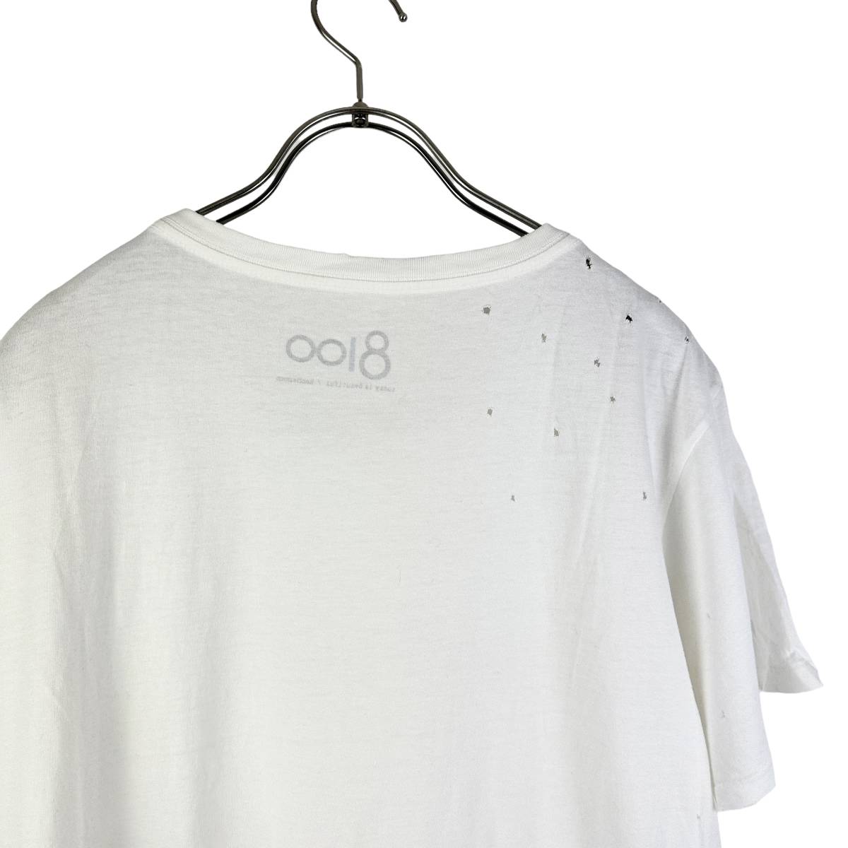 Ron Herman (ロンハーマン) Damaged T Shirt (white) 6