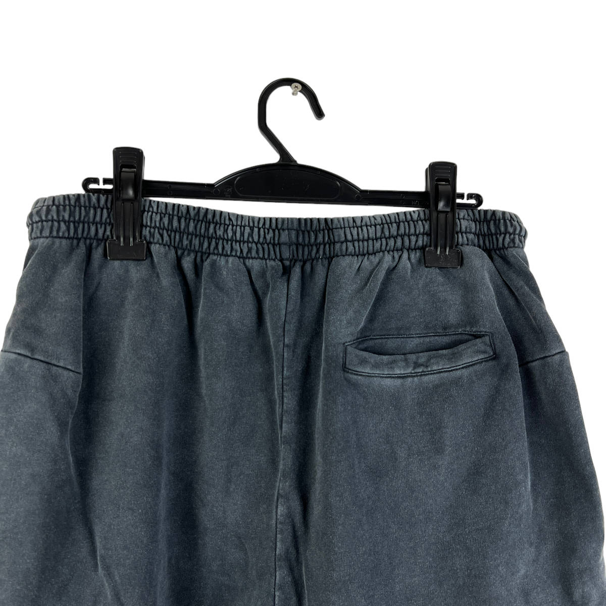 Balenciaga(バレンシアガ) Faded Design Sweat Pants (black)