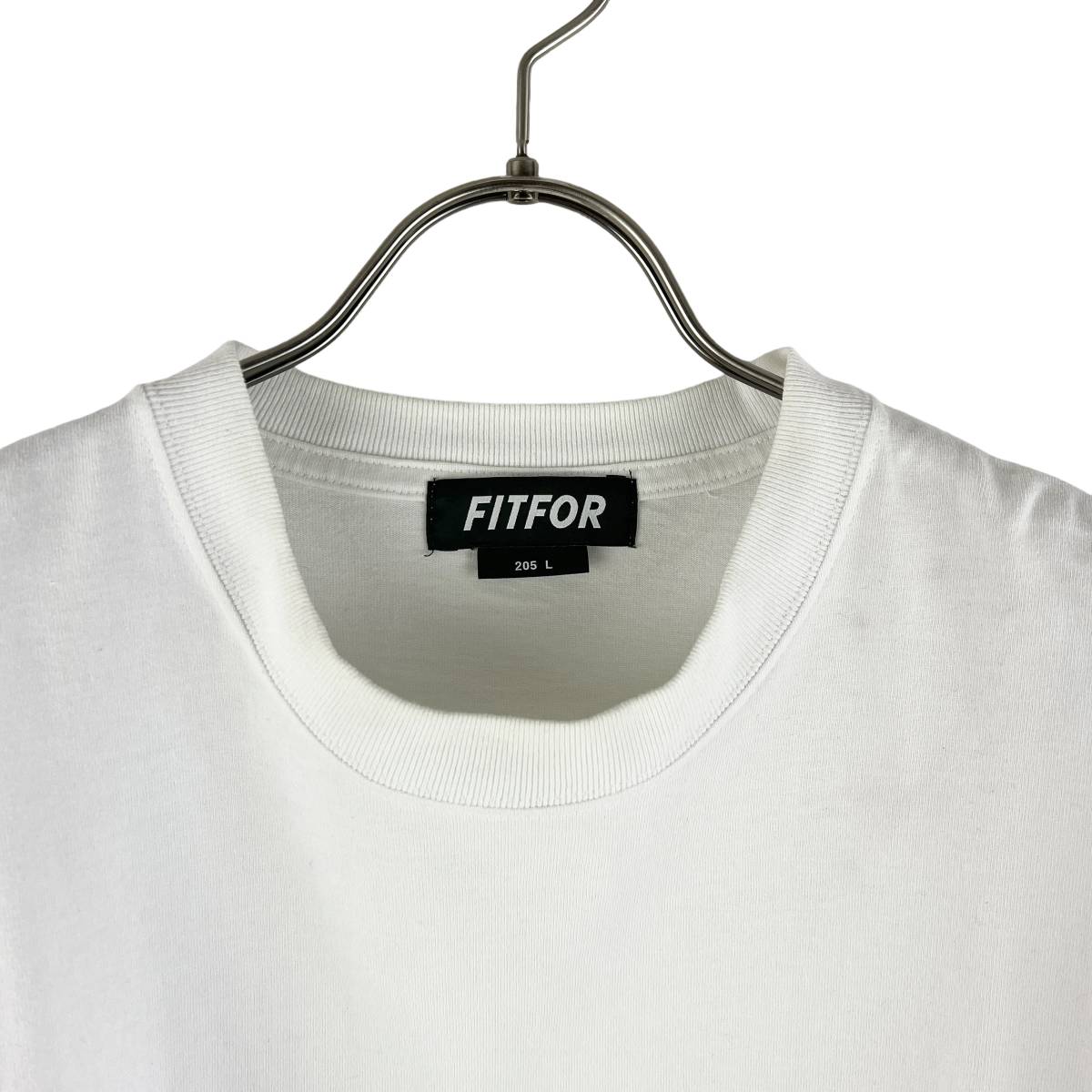 Fit For(フットフォー) Oversized Pocket T Shirt (white)_画像3