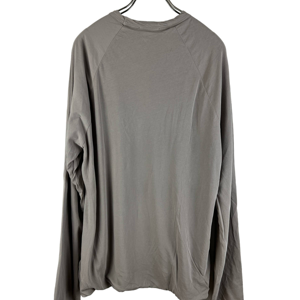 JAMESPERSE(ジェームスパース) Stretch Material Long T Shirt (grey)