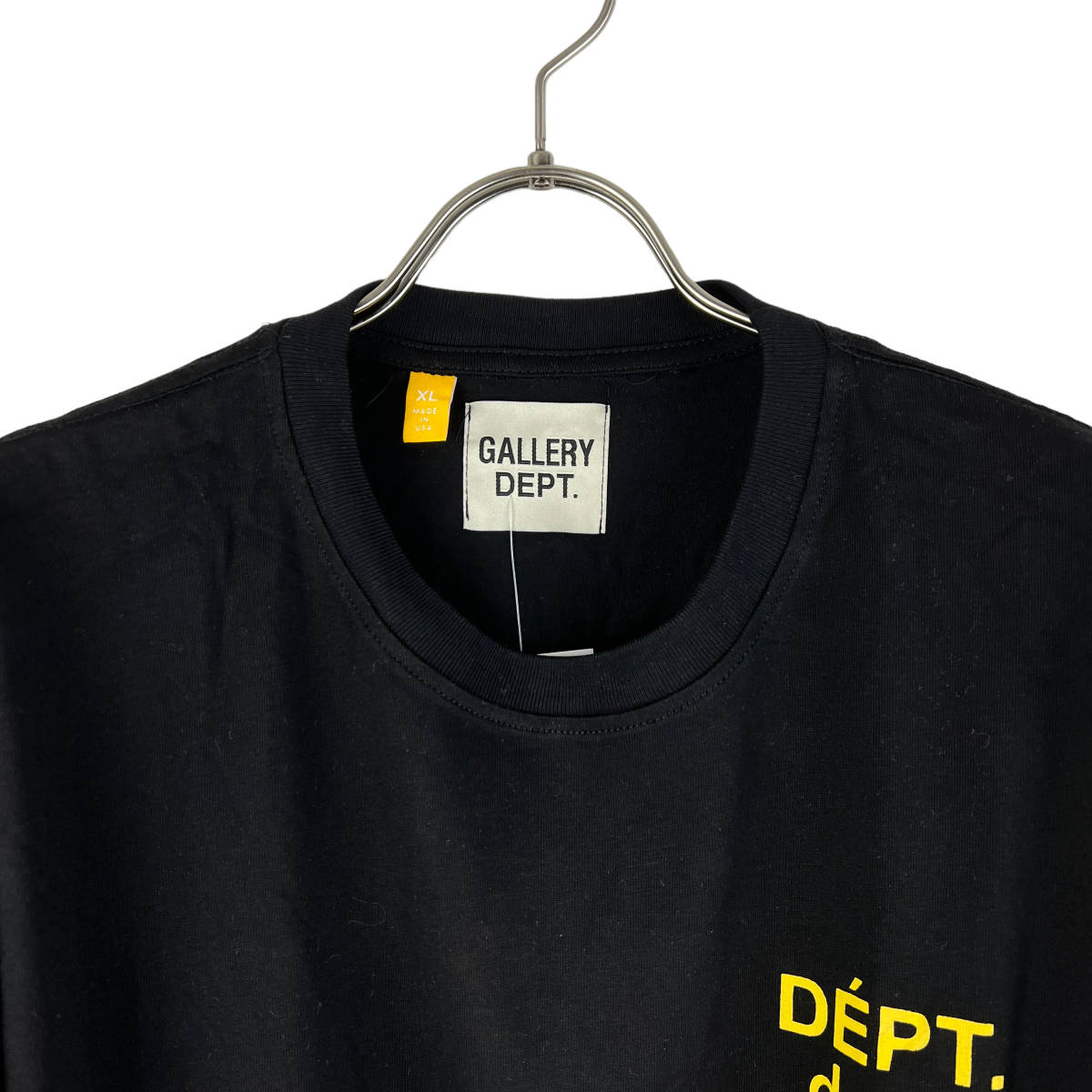 GALLERY DEPT(ギャラリーデプト) DEPT de la GALERIE T Shirt (black)_画像2