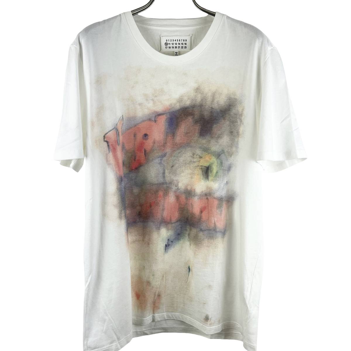 Maison Margiela (メゾン マルジェラ) Faded Graffiti T Shirt (white)