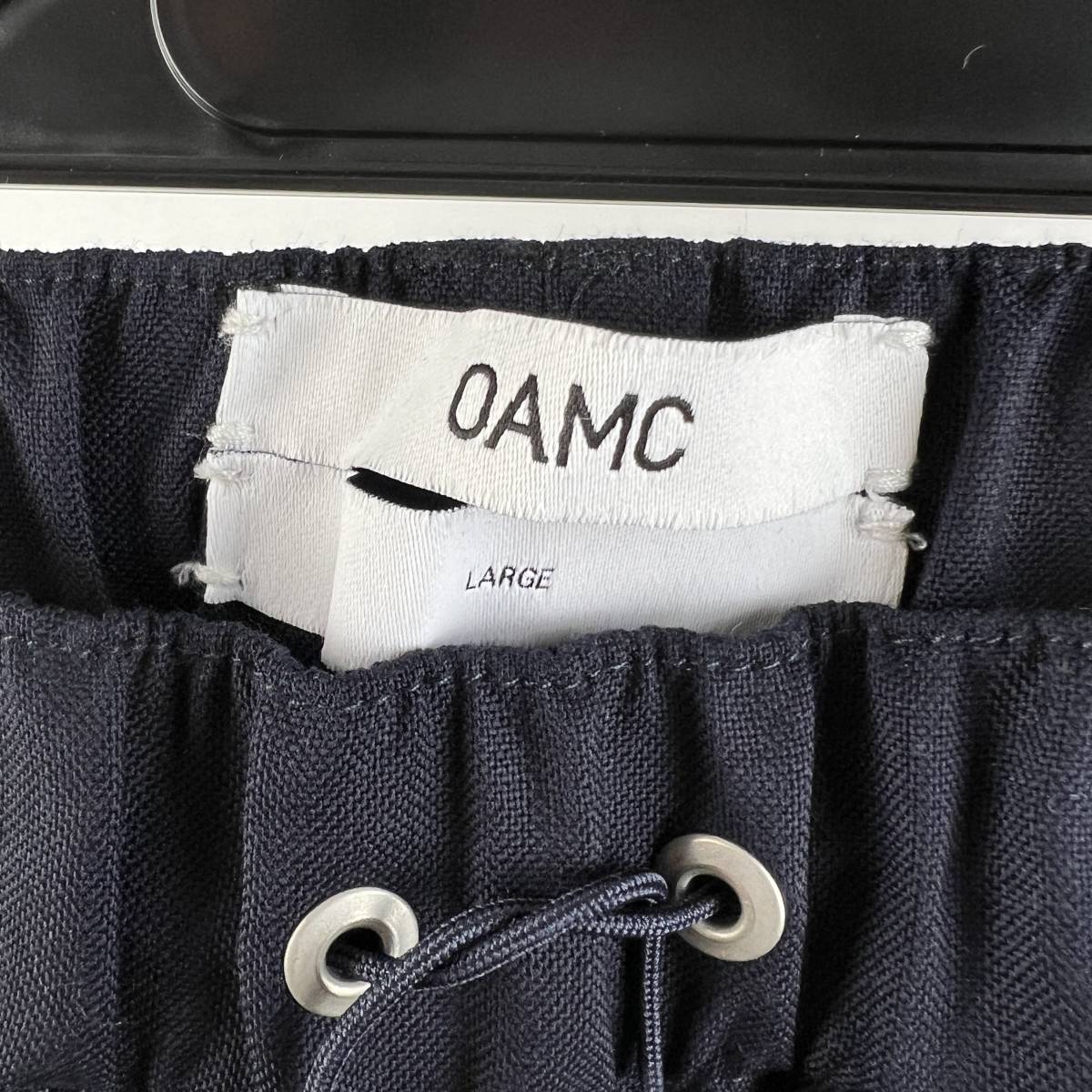 OAMC(オーエーエムシー) Casual Wearing Wide Pants (navy)_画像9