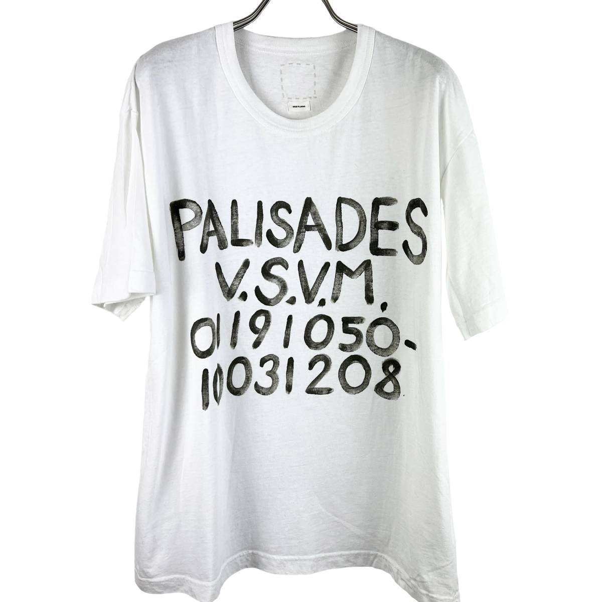 VISVIM(ビズビム) Palisades V.S.V.M. T Shirt (white)