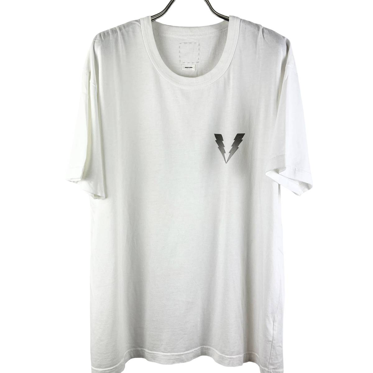 VISVIM(ビズビム) Thunder Mark Cotton T Shirt (white)