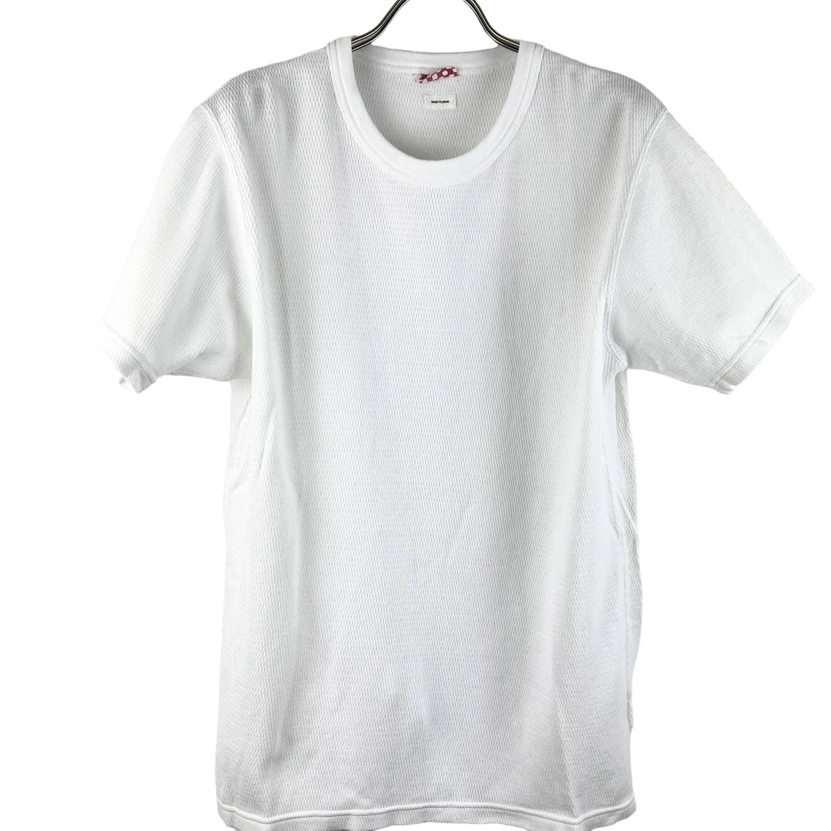 VISVIM(ビズビム) SUBLIG THERMAL CREW KNIT T Shirt (white)