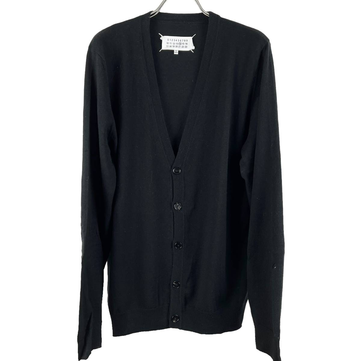 Maison Margiela (メゾン マルジェラ) Wool Knit Cardigan (black)