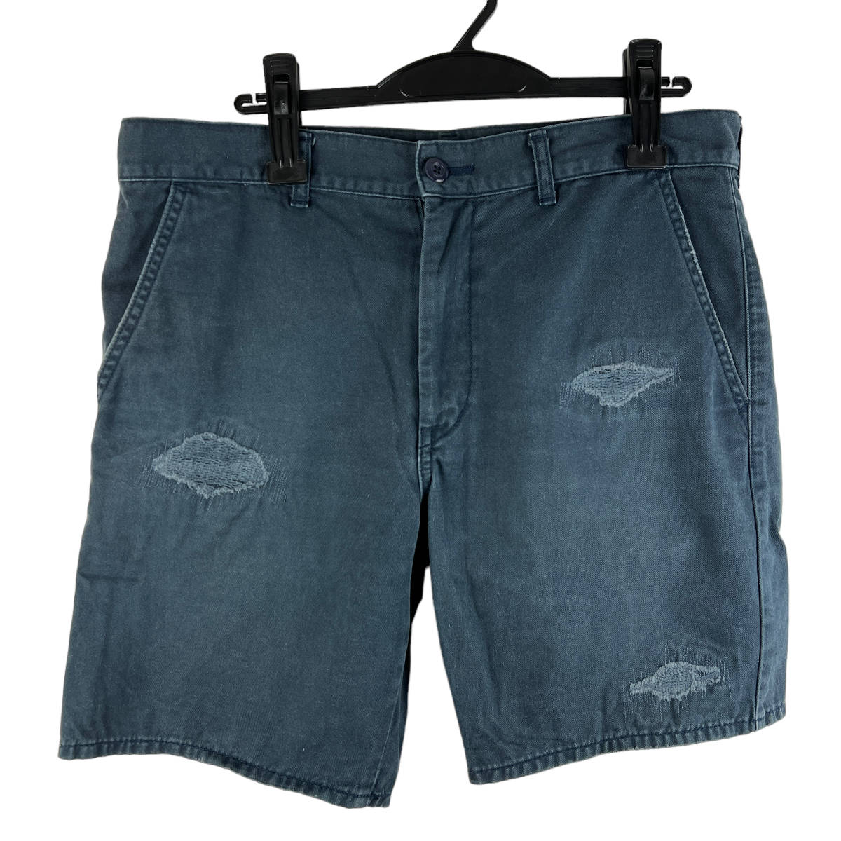 Ron Herman(ロンハーマン) Damaged Vintage Short Pants (blue)