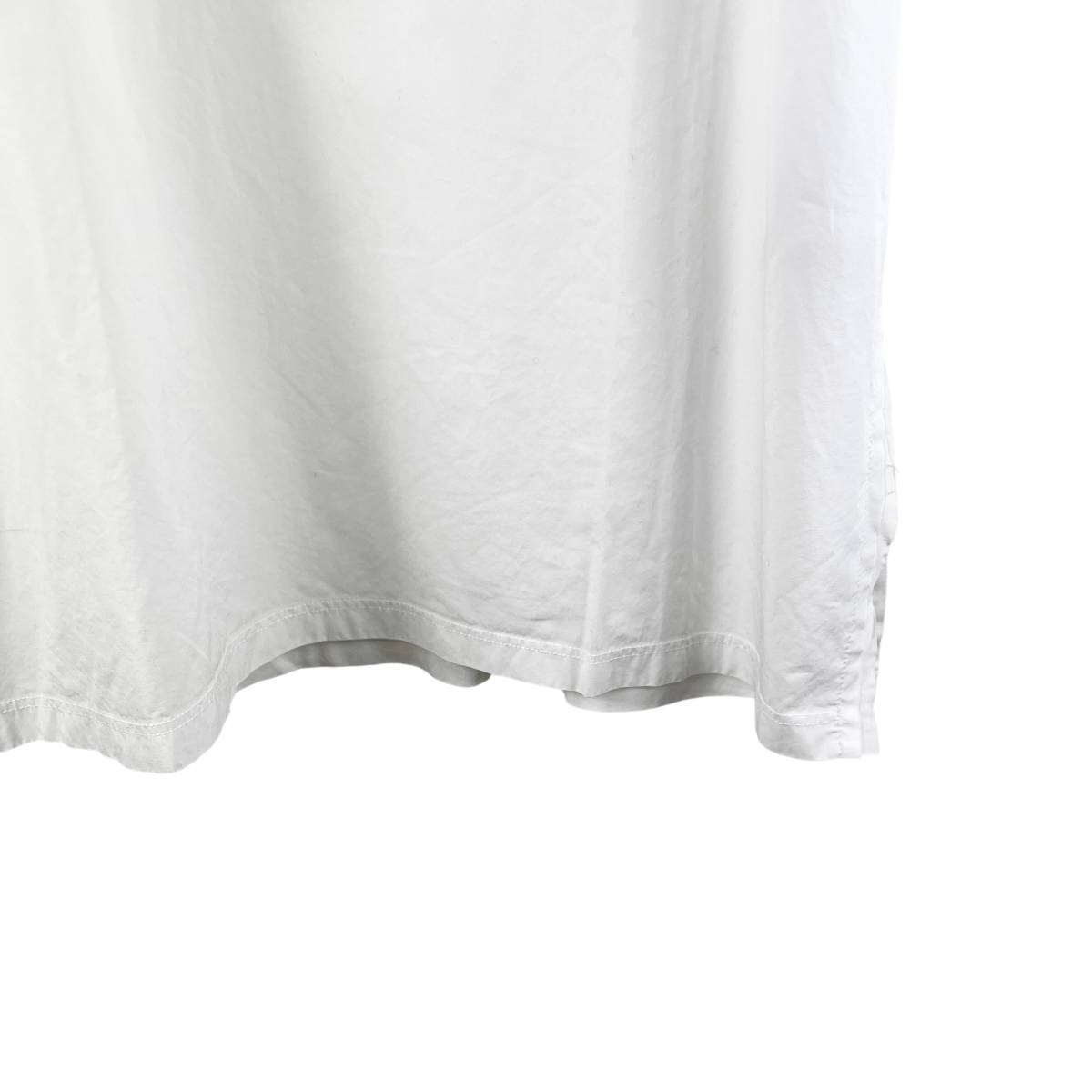 JIL SANDER(ジルサンダー) Oversized Drop Shoulder Material Switch T Shirt (white)