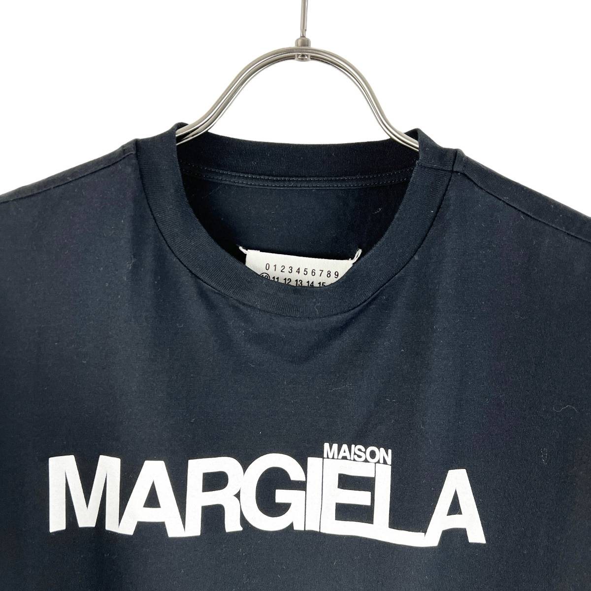 Maison Margiela (メゾン マルジェラ) Finger Touch Pattern T Shirt (black)_画像2