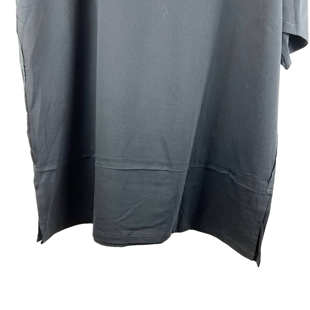 OAMC(オーエーエムシー) Oversized Stitching Sleeve Layer T Shirt (black)_画像9