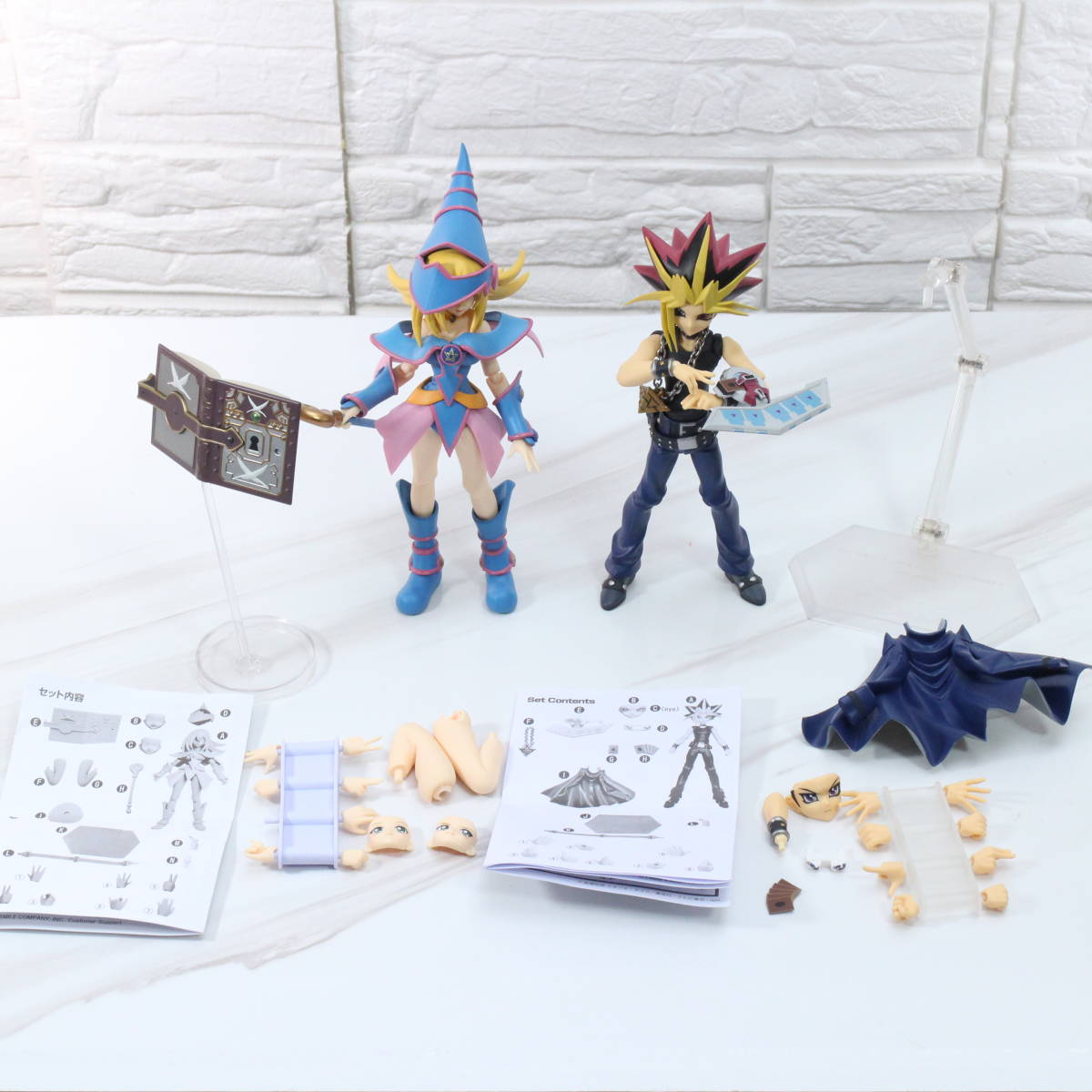 figma 遊☆戯☆王 闇遊戯 ブラックマジシャンガール セット