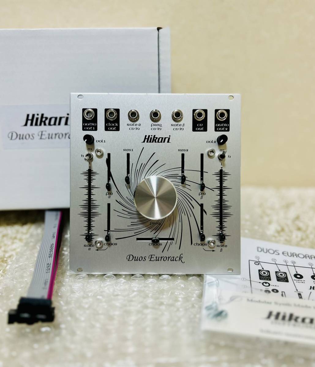 【美品】Hikari Instruments Duos Eurorack ステレオ・カオスシンセサイザー ユーロラック モジュラーシンセ