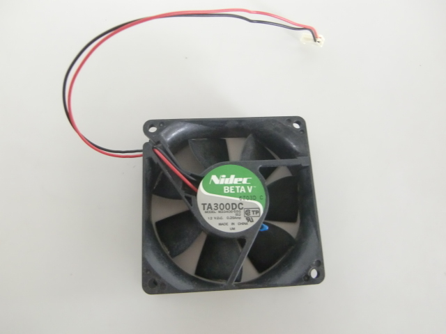 PC кейс вентилятор CPU вентилятор Nidec BETA V TA3000DC DC12V 0.28A 8cm×8cm высота 2.5cm кондиционер система охлаждения 