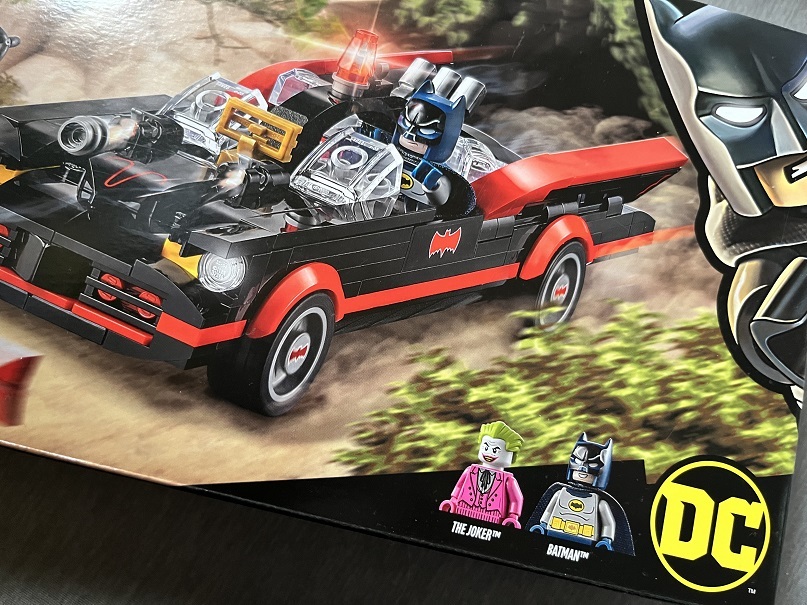 新品 未開封 レゴ(LEGO) スーパー・ヒーローズ バットマン クラシック TVシリーズ - バットモービル 76188の画像3