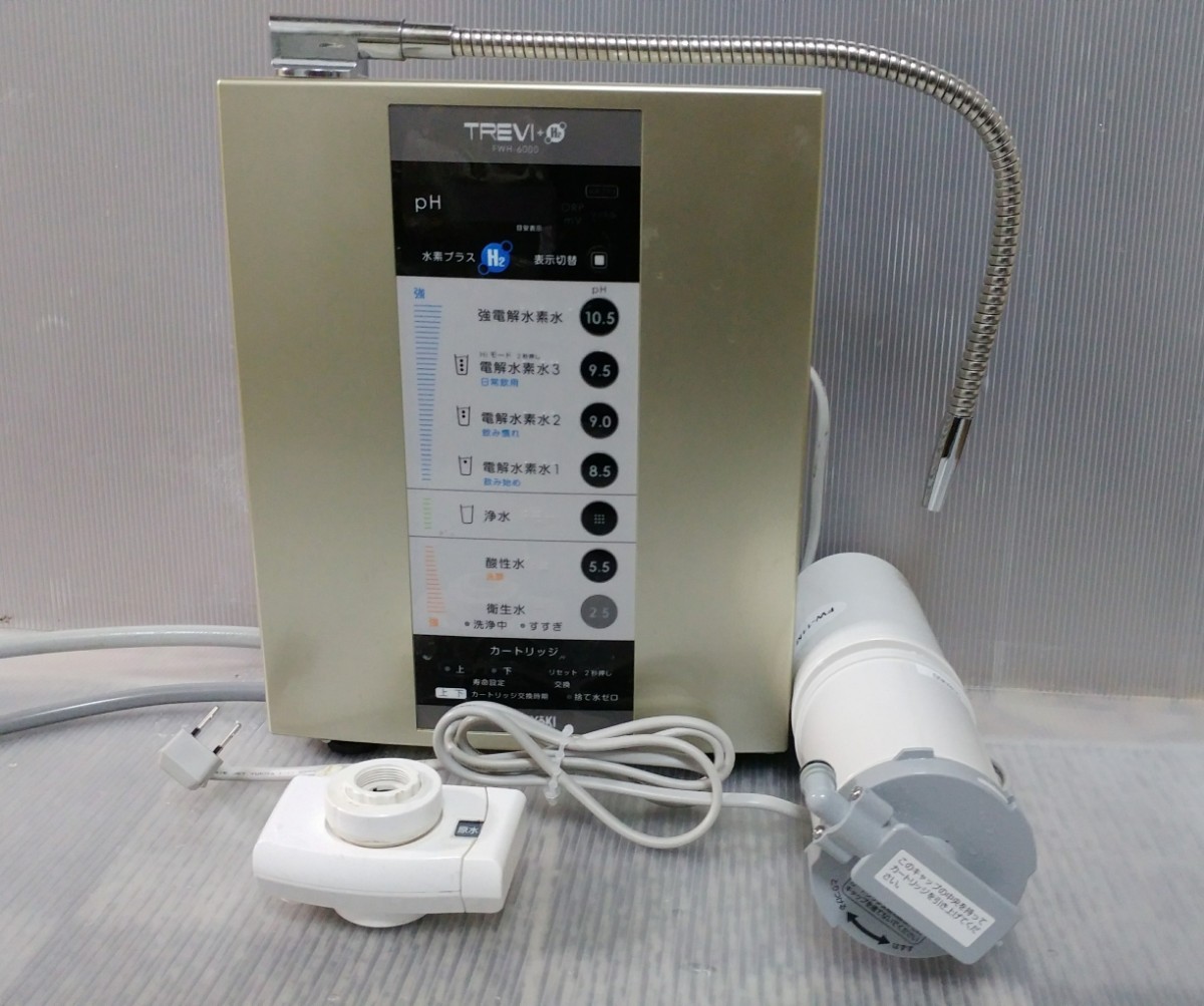 ☆フジ医療器【電解水素水生成器】トレビFWH-6000N【送料込み