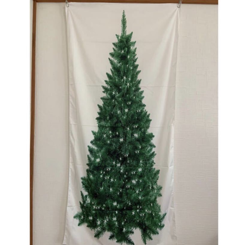 クリスマスツリー　タペストリー　もみの木　壁掛け　75×150cm_画像6