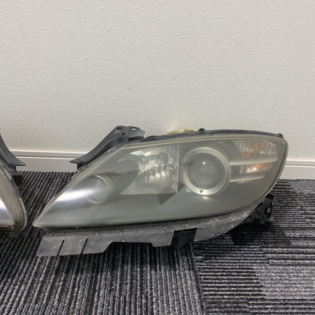  used Mazda previous term RX-8 RX8 SE3P original head light headlamp HID left right set burner ballast KOITO 100-61014