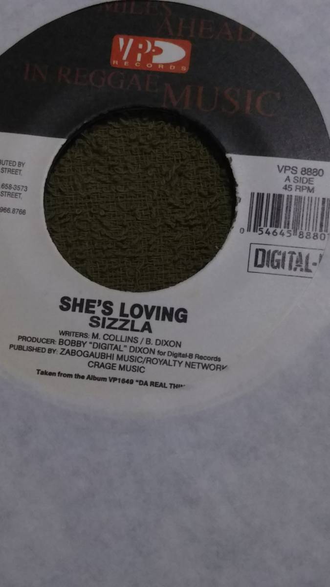 Sizzla 和みのMid She's Loving Sizzla from VP(Digital-B)_画像1