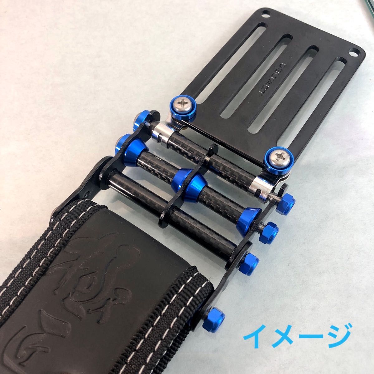 ニックス風 腰道具カスタム ダブルタクトD環止めチェーン受け ニックス風 腰道具カスタム ダブルタクトD環止めチェーン受け